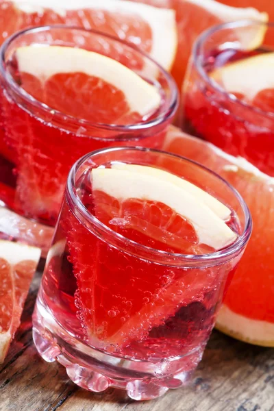 Червоний грейпфрут коктейль — стокове фото