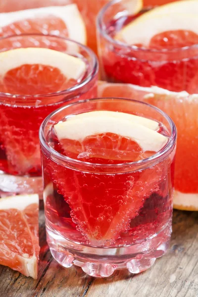 Червоний грейпфрут коктейль — стокове фото
