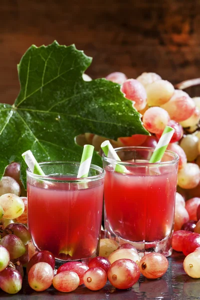 Рожевий винограду коктейль — стокове фото