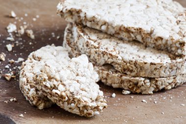 Kepekli ekmek diyet için yuvarlak