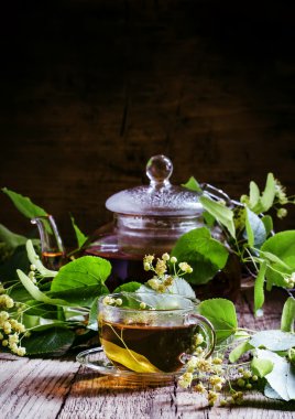  ıhlamur çayı, çiçekler ve ıhlamur dalları