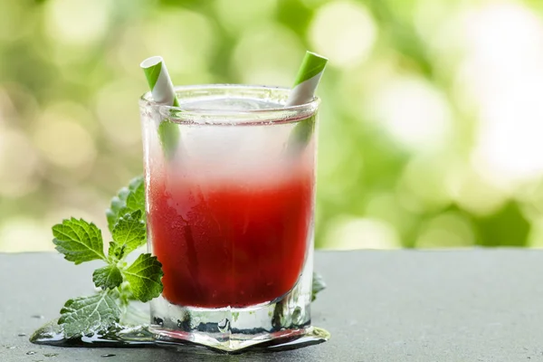 Frozen red cocktail — Stock Photo, Image