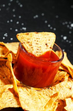 Meksikalı çerez cips salça ve tuz Mısır 