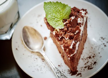 lezzetli çikolatalı kek