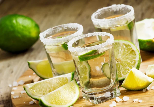 Silver Mexican tequila — Stock Photo, Image