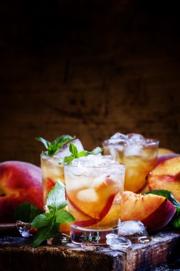 şeftalili buzlu çay