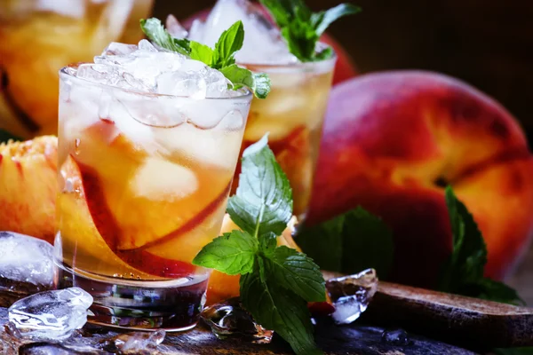 şeftalili buzlu çay