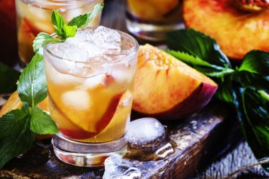 şeftalili buzlu çay