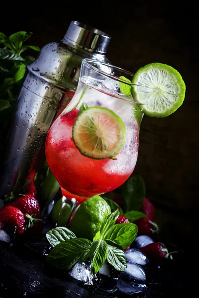 Limonade fraise-lime — Photo