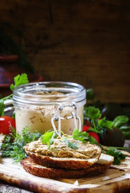 sandviç karaciğer pate