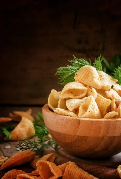 Nachos Zapfen, selektiver Fokus — Stockfoto