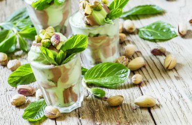 Fıstıklı dondurma.