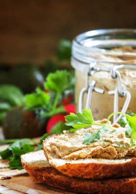 sandviç karaciğer pate