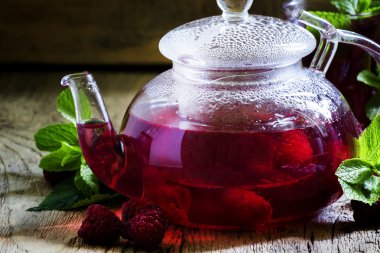 Ahududu bitki çayı