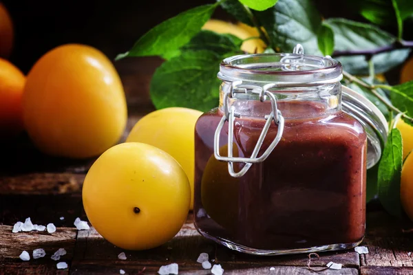 Sweet and sour plum sauce — Stock Image Sweet and sour plum sauce Royalty Free Stock Photos