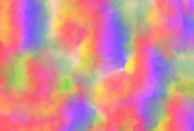 Japon Desenli Pastel Suluboya Arkaplanı