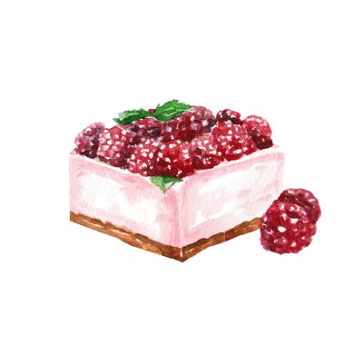 bir meyve 4 ile tatlı pasta