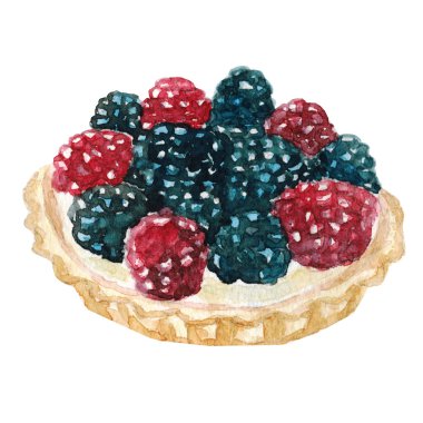 bir meyve 8 ile tatlı pasta