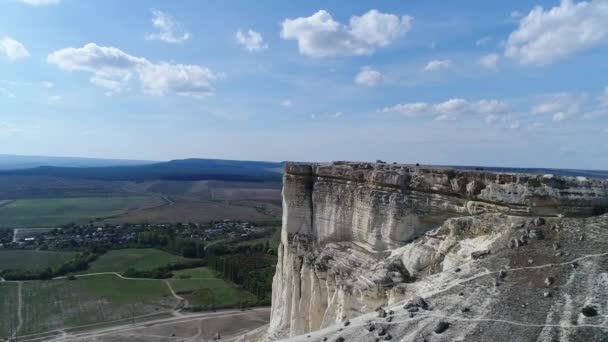 Όμορφη White Rock στη Δημοκρατία της Κριμαίας. — Αρχείο Βίντεο