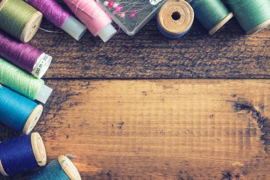 Renkli dikiş Konu çerçeve