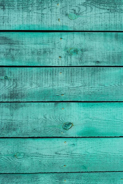 Turquoise wooden background — Stock Photo, Image
