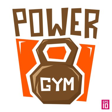 Weight label for logo 
