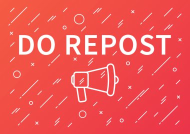 Hoparlör ile banner Repost