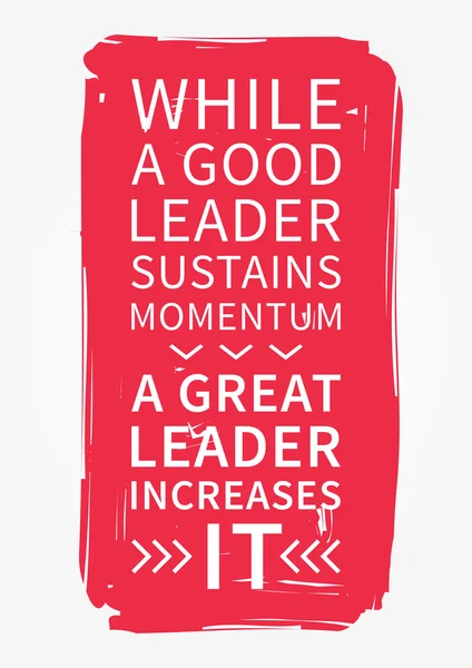 Motivational quote for poster, banner — Stock vektor