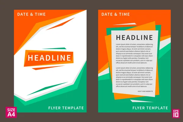 Flyer, poster, leaflet, annual report