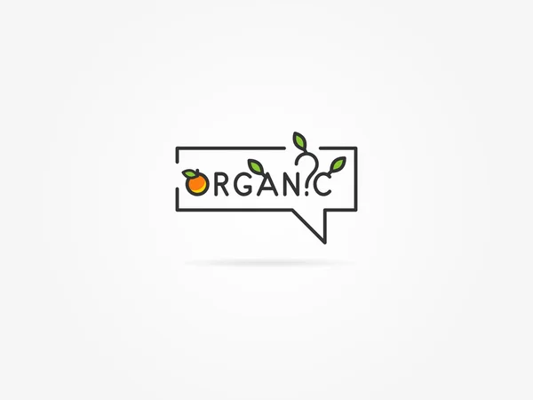 Questione organica lineare — Vettoriale Stock