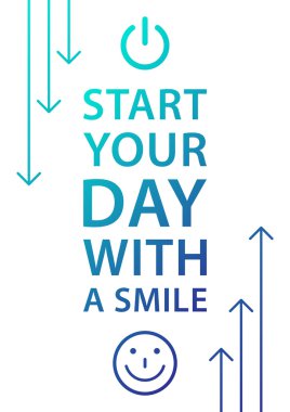 Güne gülümseme cümlesi ile başlayın