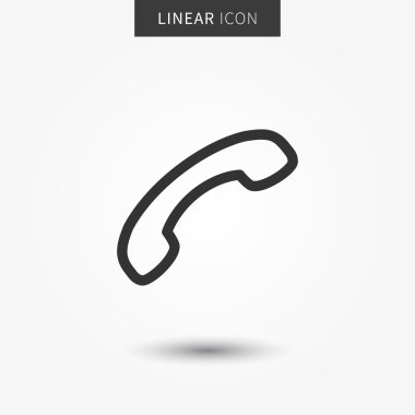 telefon satırı simgesi