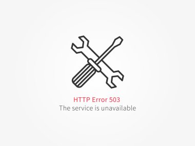 Hata 503 web sayfası