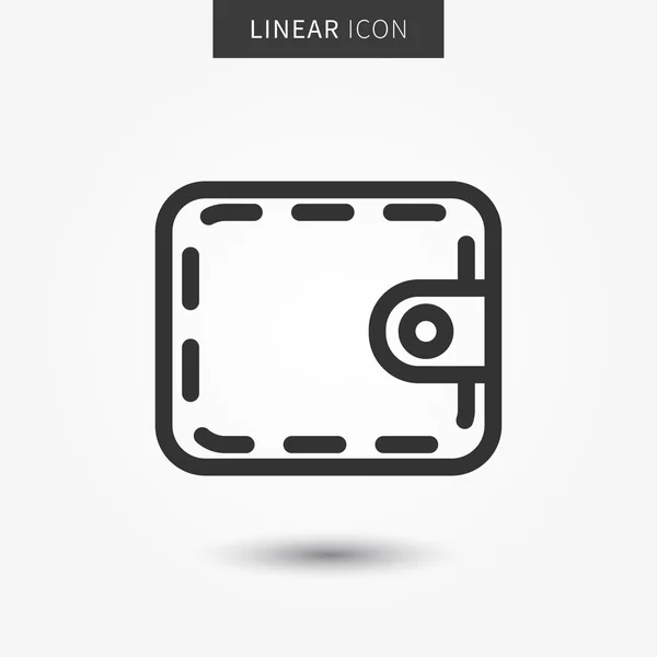 Wallet icon vector illustration — Stock Vector