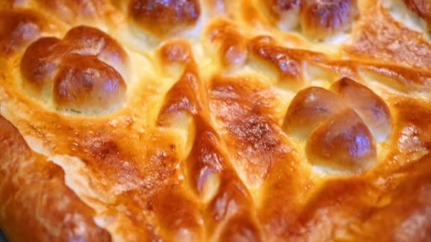 Aperçu une tarte fraîchement faite — Video