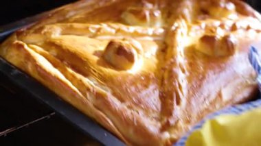 bitmiş kek yakın çekim