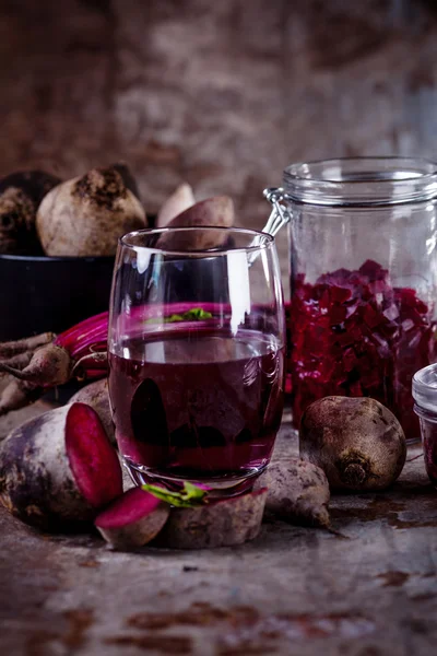 Organik kırmızı pancar ürünleri