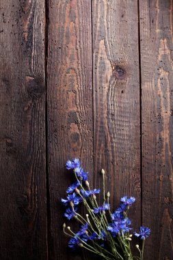 Çizikler ile eski ahşap üzerine mavi Peygamber