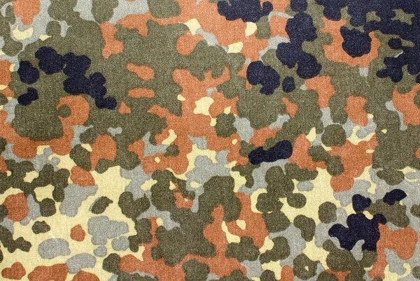 Camuflaje militar alemán flecktarn — Foto de Stock