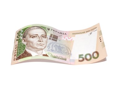 Ukraynalı banknot beş yüz hryvnias
