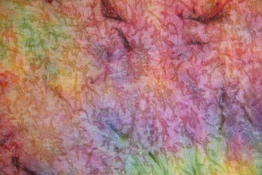 Renkli etnik desen kumaş arka plan