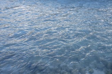 Mavi nehir su arka plan