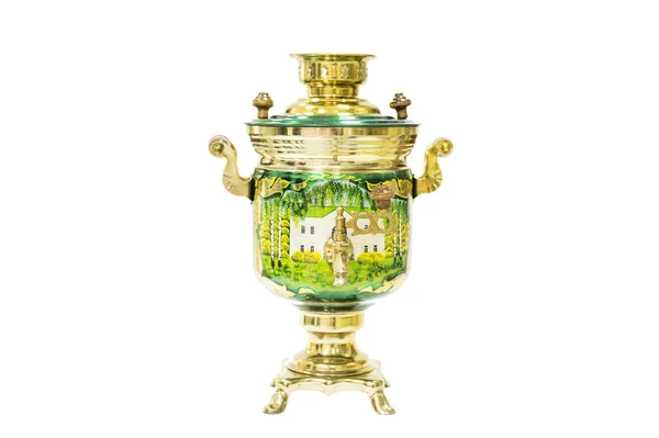 Traditionele Russische samovar — Stockfoto