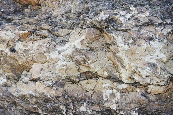 棕色的花岗岩岩石背景纹理 — 图库照片