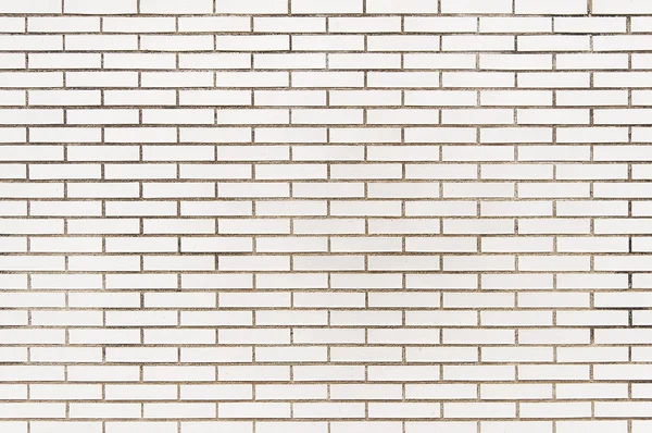 Bílá cihlová zeď pozadí textura — Stock fotografie