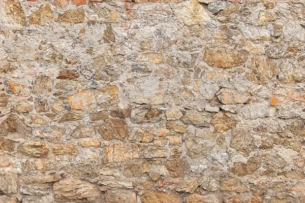 Brown stone wall background texture — Stock Photo, Image