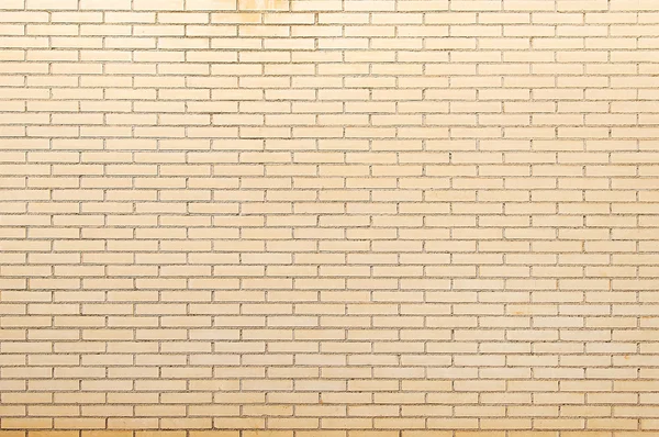 Textura de fondo de pared de ladrillo beige — Foto de Stock