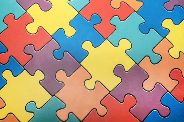 Puzzle close up — Stock Photo, Image