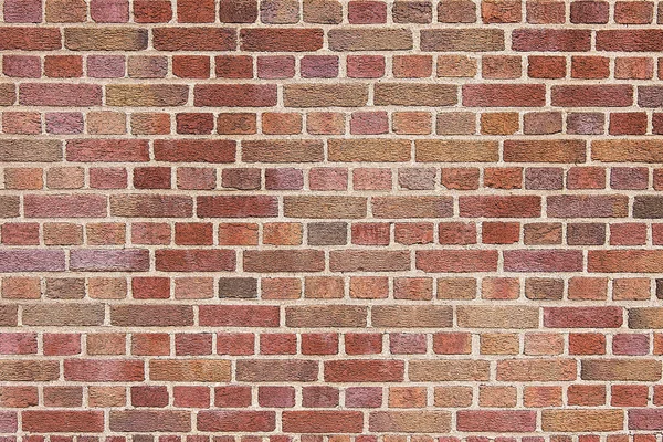 Old red brick wall background texture — Stock Photo, Image