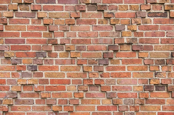 Eski kırmızı tuğla duvar arkaplan dokusu